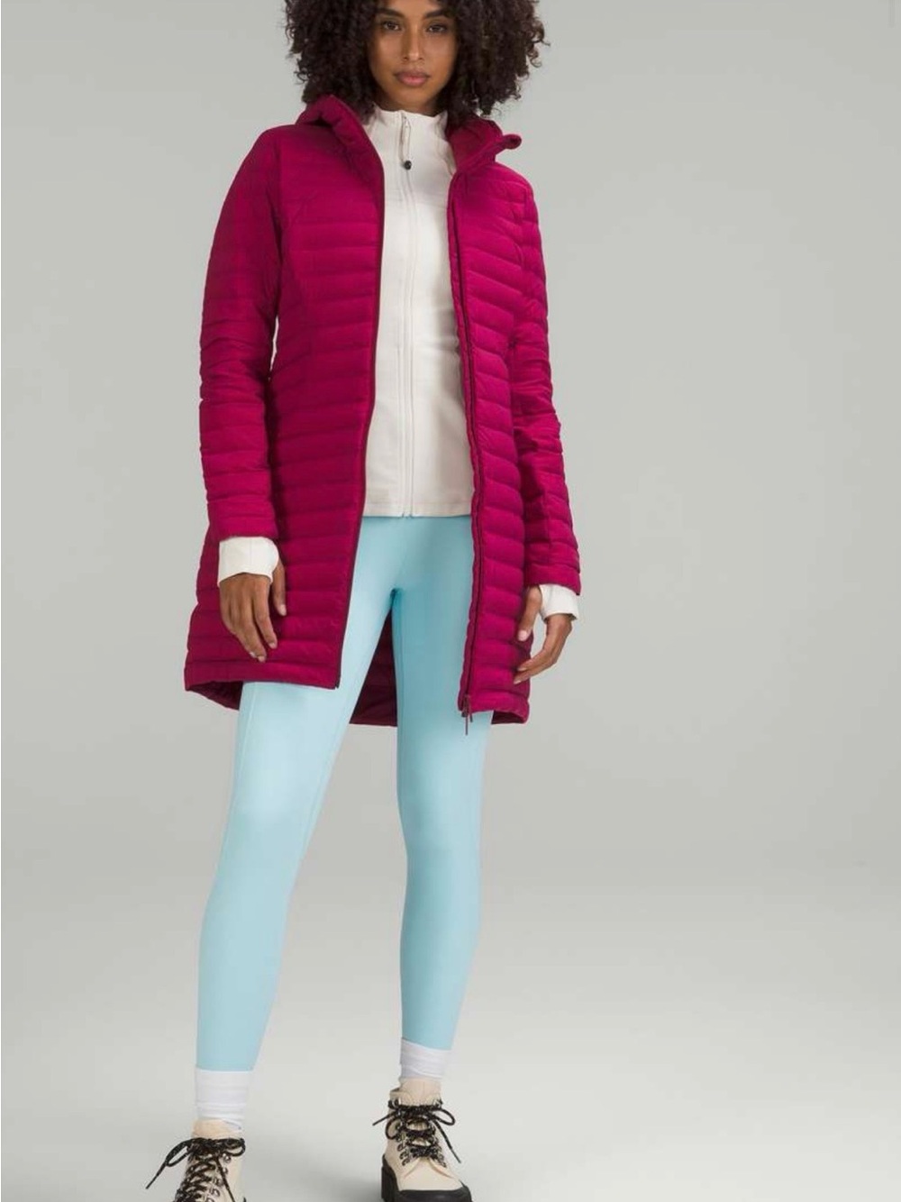 Lululemon Pack It Down Long Jacket
Pomegranate